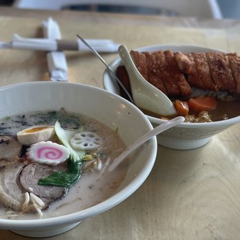 Ajinoya Ramen - Tonkotsu ramen broth tastes unexpectedly bland and the entire bowl tastes off. Katsu curry was probably over diluted as well. - Ramen Near Me - Denver, Colorado Ajinoya Ramen - Tonkotsu ramen broth tastes unexpectedly bland and the entire bowl tastes off. Katsu curry was probably over diluted as well. - Ramen Near Me - Denver, Colorado