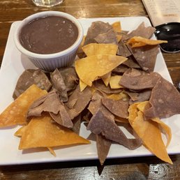 Complimentary chips Complimentary chips