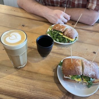 Three Hearts - Black Pepper Vanilla Oat Milk Latte - Bakeries Near Me - Tacoma, Washington Three Hearts - Black Pepper Vanilla Oat Milk Latte - Bakeries Near Me - Tacoma, Washington