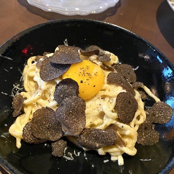 L'Ardente - Bucatini alla Carbonara (I added shaved truffle) - Italian Near Me - Washington, DC, District of Columbia
