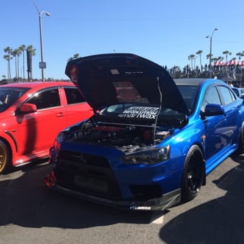 Formula Drift - Some cars on display - Professional Sports Teams Near Me - Long Beach, California