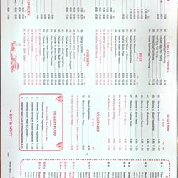 Stir Fry Express - Menus: posted October 2026
