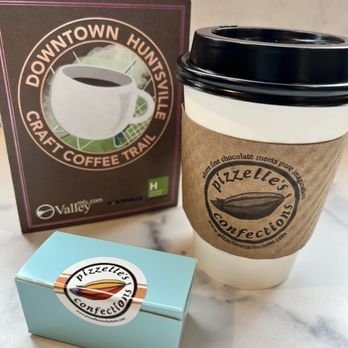 Pizzelle's Confections - Craft coffee trail stop! - Desserts Near Me - Huntsville, Alabama Pizzelle's Confections - Craft coffee trail stop! - Desserts Near Me - Huntsville, Alabama