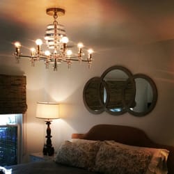 D&W Lighting - Check out the lucite and brass chandelier design and built here at D&W Lighting.