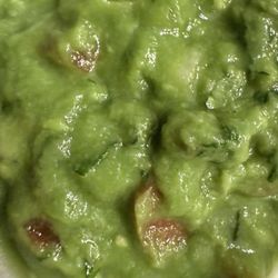 El Asadero Taco Shop - Looks like someone used too much food coloring in the guacamole unless it's just for Christmas