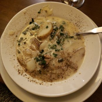 Olive Garden Italian Restaurant - Zappa Tuscano soup - Italian Near Me - Coon Rapids, Minnesota