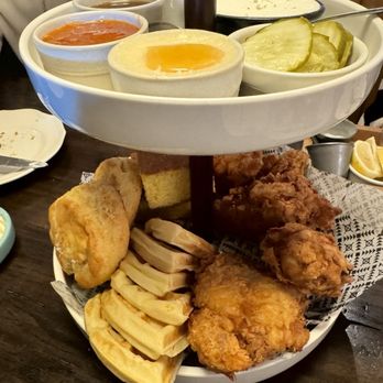 etta - Fried chicken tower. I don't see myself ordering this again. Not bad. But not really worth the price. - New American Near Me - Scottsdale, Arizona