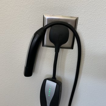 A-EV Installs - Tesla Adapter and Charger - Electricians Near Me