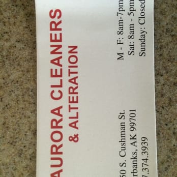 Aurora Cleaners - Laundry Services Near Me - Fairbanks, Alaska Aurora Cleaners - Laundry Services Near Me - Fairbanks, Alaska