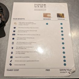 Paper Source - Membership tiers - Cards & Stationery Near Me - Saint Paul, Minnesota