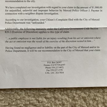 City of Merced - Legitimate claims against the city of Merced are routinely denied. - Civic Center Near Me - Merced, California