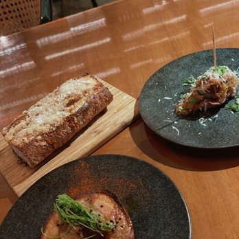 Rigo - Garlic Bread, pancetta, meat - Spanish Near Me - Honolulu, Hawaii Rigo - Garlic Bread, pancetta, meat - Spanish Near Me - Honolulu, Hawaii