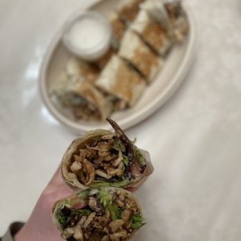 Yafa Hummus - Chicken Shawarma Wrap - Mediterranean Near Me - Dublin, California