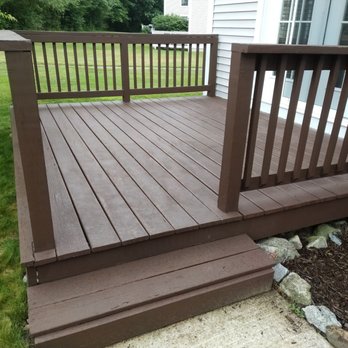 Strike Painting - Freshly painted deck - Painters Near Me Strike Painting - Freshly painted deck - Painters Near Me