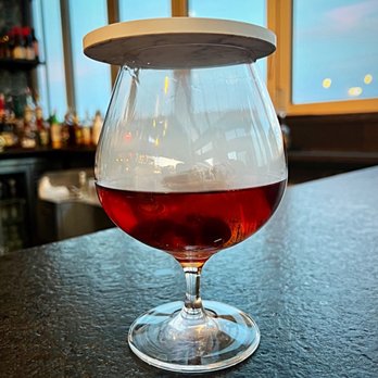 Vista at Lytle Park - You have to love a smoked old fashioned with a view. - Lounges Near Me - Cincinnati, Ohio
