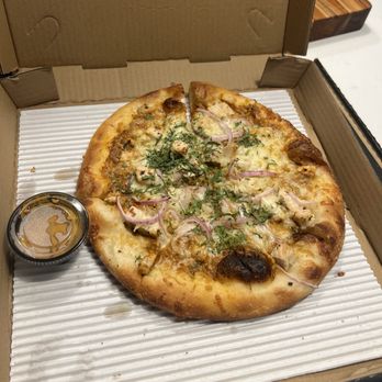 Slackwater - Tiki masala pizza to-go - Pizza Near Me - Sandy, Utah