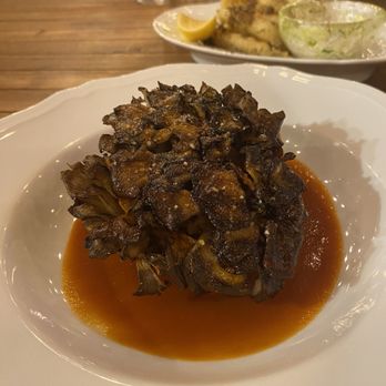 Angler - Slowly grilled hen of wood mushrooms - Seafood Near Me - San Francisco, California Angler - Slowly grilled hen of wood mushrooms - Seafood Near Me - San Francisco, California