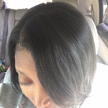 Amaazin Creationz - Silk press on natural hair - Hair Extensions Near Me - Calabasas, California
