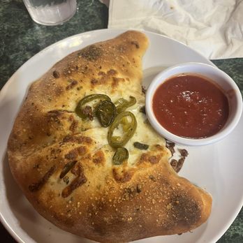 Mugsy's Hideout - Calzone filled with 4 toppings - Pizza Near Me - Murray, Kentucky