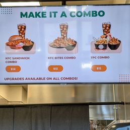 Combo menu Combo menu