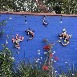 Iron Kitty on wall