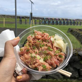 Dragon Kitchen Brown Rice Sushi - Spicy Ahi Poke Bowl - Japanese Near Me - Hilo, Hawaii