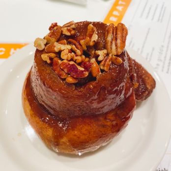 Briarpatch Restaurant - Pecan Brioche Sticky Bun - American Near Me - Winter Park, Florida