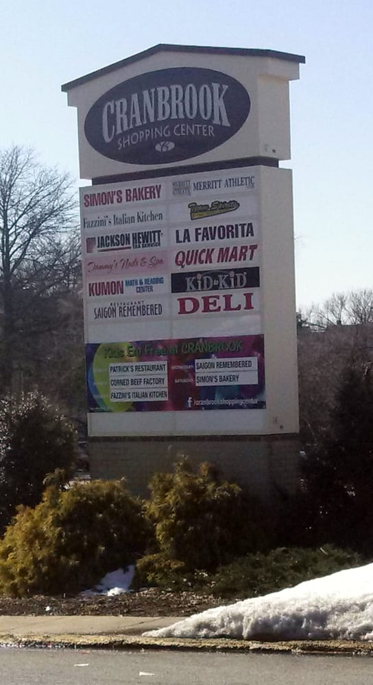 CRANBROOK SHOPPING CENTER Updated October 2024 594 Cranbrook Rd