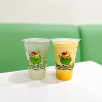 Coconut & Co - Coconut mojito and mango coconut smoothie - Bubble Tea Near Me - Alhambra, California