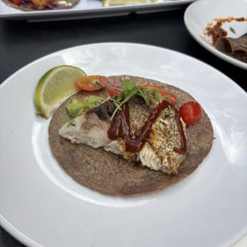 Holbox - Taco de pescado al carbon (my favorite!) - Latin American Near Me - Los Angeles, California