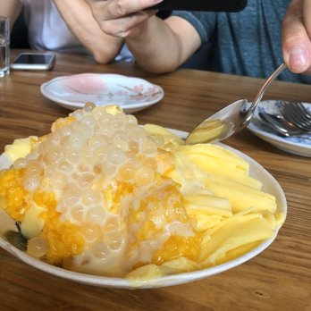 Petit Potato - Fresh Mango Snowflake! Looked kinda flat, not what is shown menu! - Taiwanese Near Me - Toronto, Ontario Petit Potato - Fresh Mango Snowflake! Looked kinda flat, not what is shown menu! - Taiwanese Near Me - Toronto, Ontario