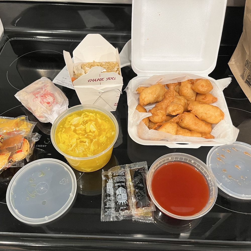 a variety of food items on a tray a variety of food items on a tray