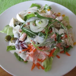 Da Pino - Kl. Salat mit super leckeren Dressing