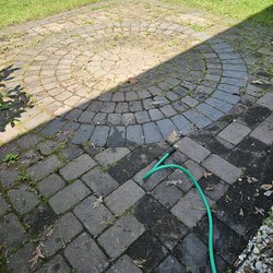 Top 2 Bottom Cleaning Service & Power Washing - Firepit area before