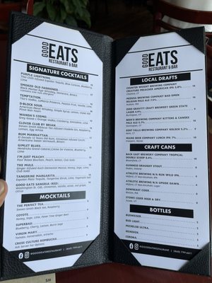 Menu photo 6 Good Eats Restaurant & Bar New Milford, CT Menu photo 6 Good Eats Restaurant & Bar New Milford, CT