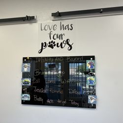 Mira Loma Animal Hospital - They have the names of the patients. So cute!