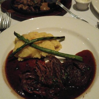 Chart House - Short ribs with mash and asparagus. - Seafood Near Me - Weehawken, New Jersey