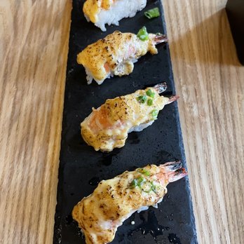 Yunta Nikkei - Gratin Nigiri - Peruvian Near Me - Charlotte, North Carolina Yunta Nikkei - Gratin Nigiri - Peruvian Near Me - Charlotte, North Carolina