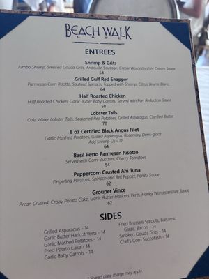 Menu photo 3 Beach Walk Cafe Destin, FL