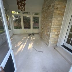 A1 Concrete Coatings - Before install of our Polyaspartic Flake System