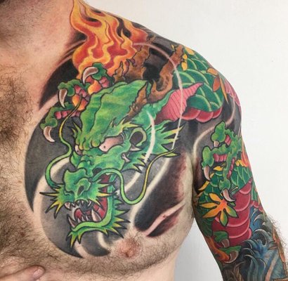 Electric Umbrella Tattoo by null