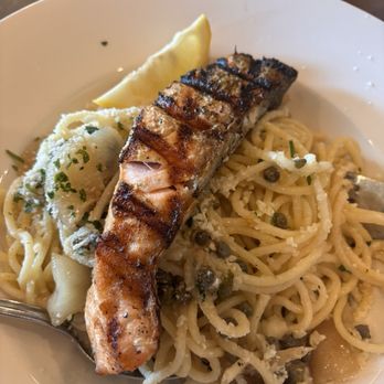 Anthonino's Taverna - Grilled Salmon Pasta - Greek Near Me - Saint Louis, Missouri Anthonino's Taverna - Grilled Salmon Pasta - Greek Near Me - Saint Louis, Missouri
