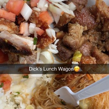Dick's Lechon - 3 choice ala carte  Lechon kewali, pork adobo, (not pictured) Krispy Dinuguan - Filipino Near Me - Waipahu, Hawaii