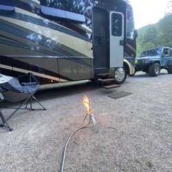Campground St Regis - Large level sites