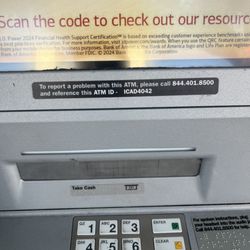 Bank of America Financial Center - The stupid ATM in question.