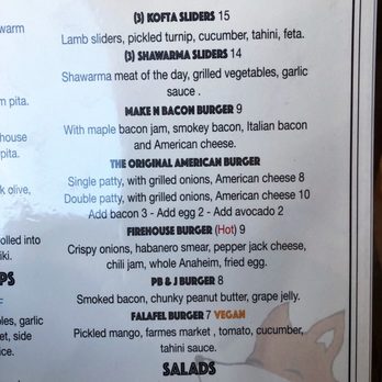 Petra Cafe - Excellent selection of burgers - Mediterranean Near Me - Santa Barbara, California
