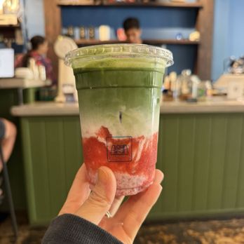 Drip Studio - strawberry matcha latte - Coffee & Tea Near Me - Honolulu, Hawaii