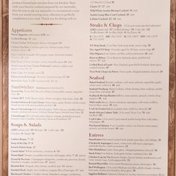 Menu and history of the building. Menu and history of the building.