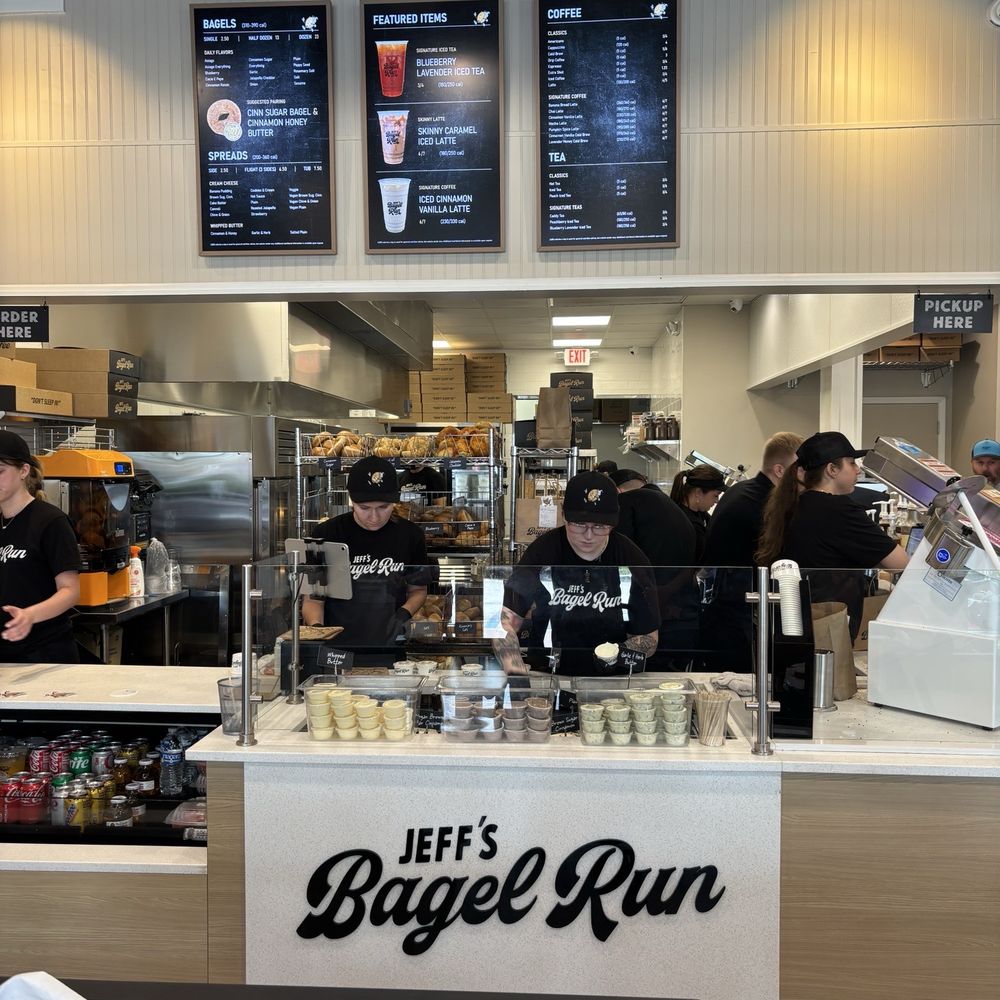 Jeff's Bagel Run - Inside of the operation. - Bagels Near Me - Boca Raton, Florida Jeff's Bagel Run - Inside of the operation. - Bagels Near Me - Boca Raton, Florida