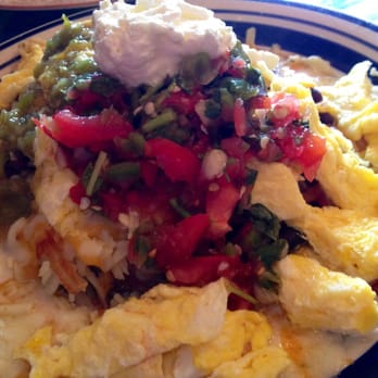 Blue Moon Cafe - Special - scrambled eggs, black beans, salsa, hash brown, sour cream & cheese - Breakfast & Brunch Near Me - Baltimore, Maryland